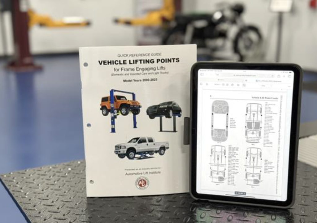 New lifting points guide available