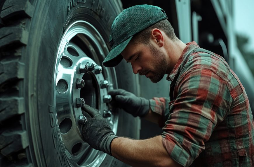 Prepare for Roadcheck by checking tire condition