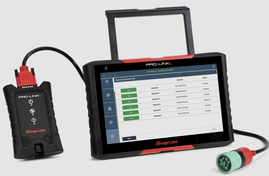 Snap-on’s Pro-Link+ provides Class 1-8 diagnostics