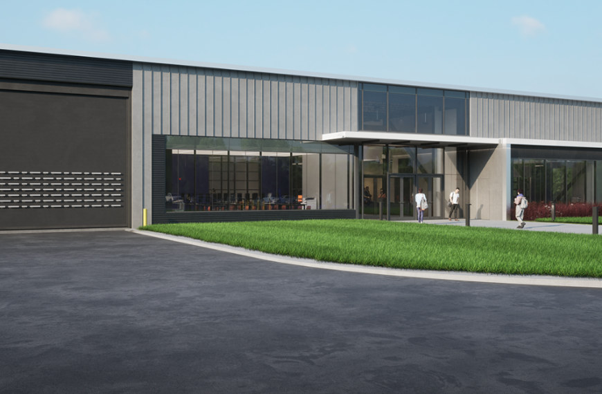 New Automotive Systems Technology building