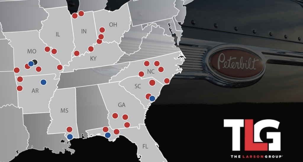 TLG Peterbilt adds 8 locations by acquiring Performance Peterbilt