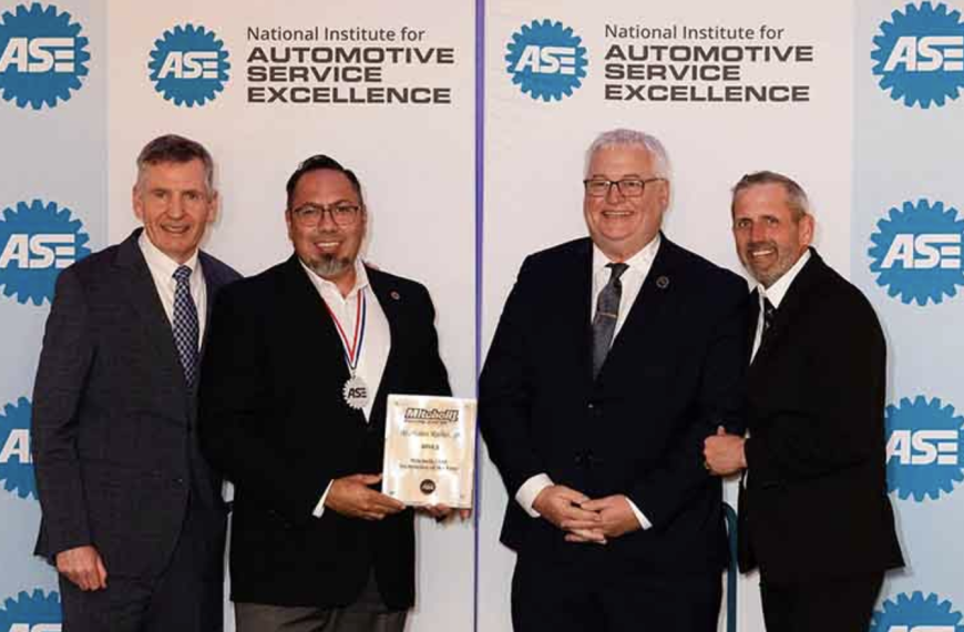 California instructor named Mitchell 1 / ASE Master Technician of the Year