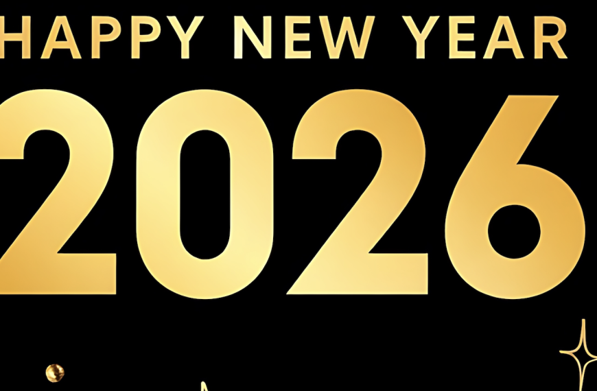 Best wishes for a successful and prosperous New Year!