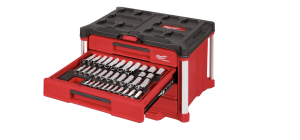 New from Milwaukee: 366-piece master mechanic hand tool set in Packout drawers