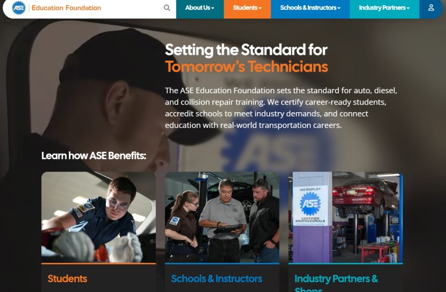 ASE Foundation’s new website ‘to provide a wealth of resources’